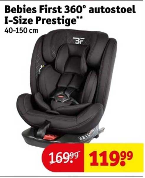 Bebies First 360° autostoel I-Size Prestige** 40-150 cm