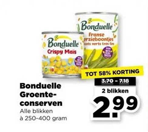 Bonduelle Groente-conserven