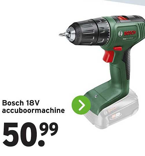 Bosch 18V accuboormachine