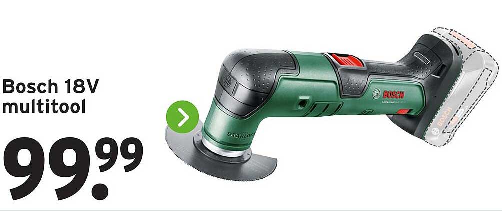 Bosch 18V multitool