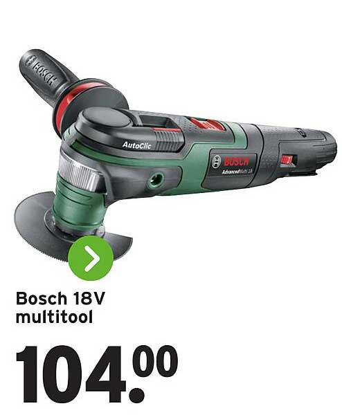 Bosch 18V multitool