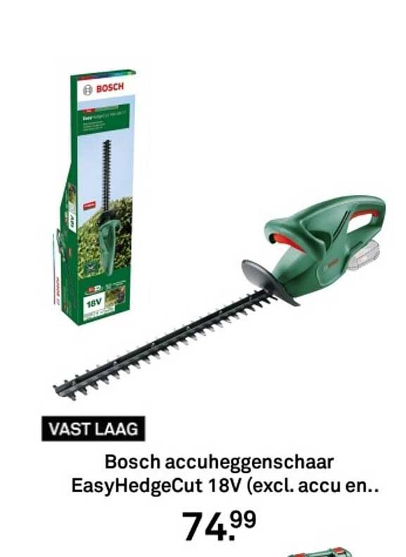 Bosch accuheggenschaar EasyHedgeCut 18V (excl. accu en...)