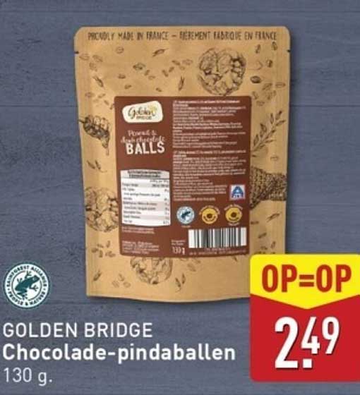 Chocolade-pindaballen