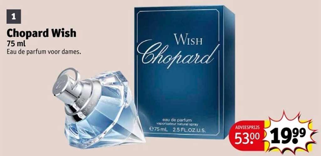 Chopard Wish 75 ml Eau de parfum voor dames.