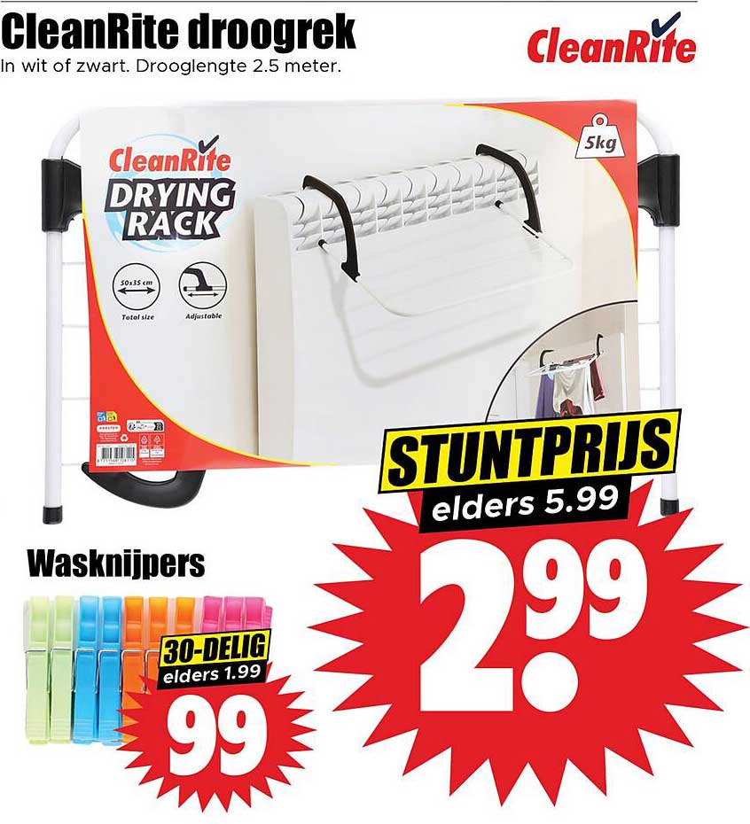 CleanRite droogrek