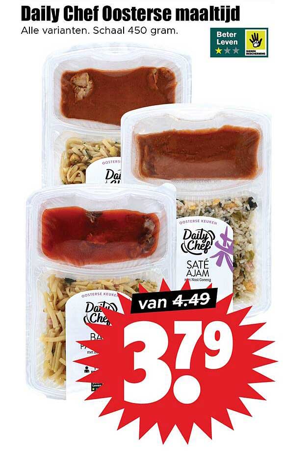 Daily Chef Oosterse maaltijd
