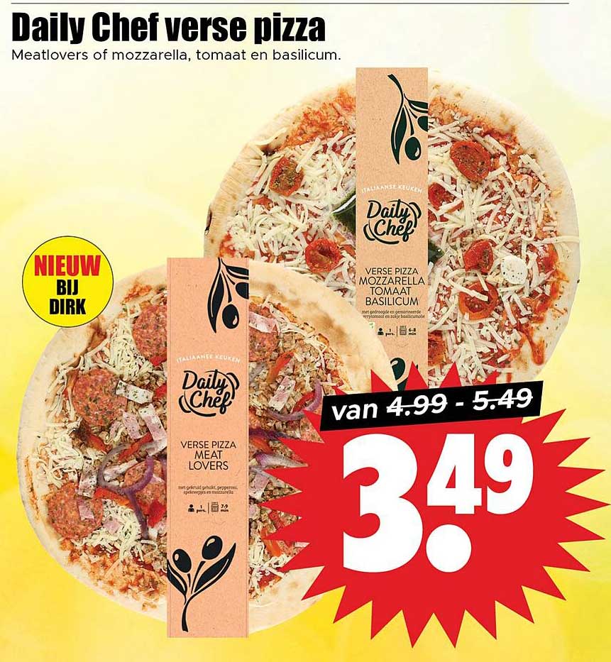 Daily Chef verse pizza