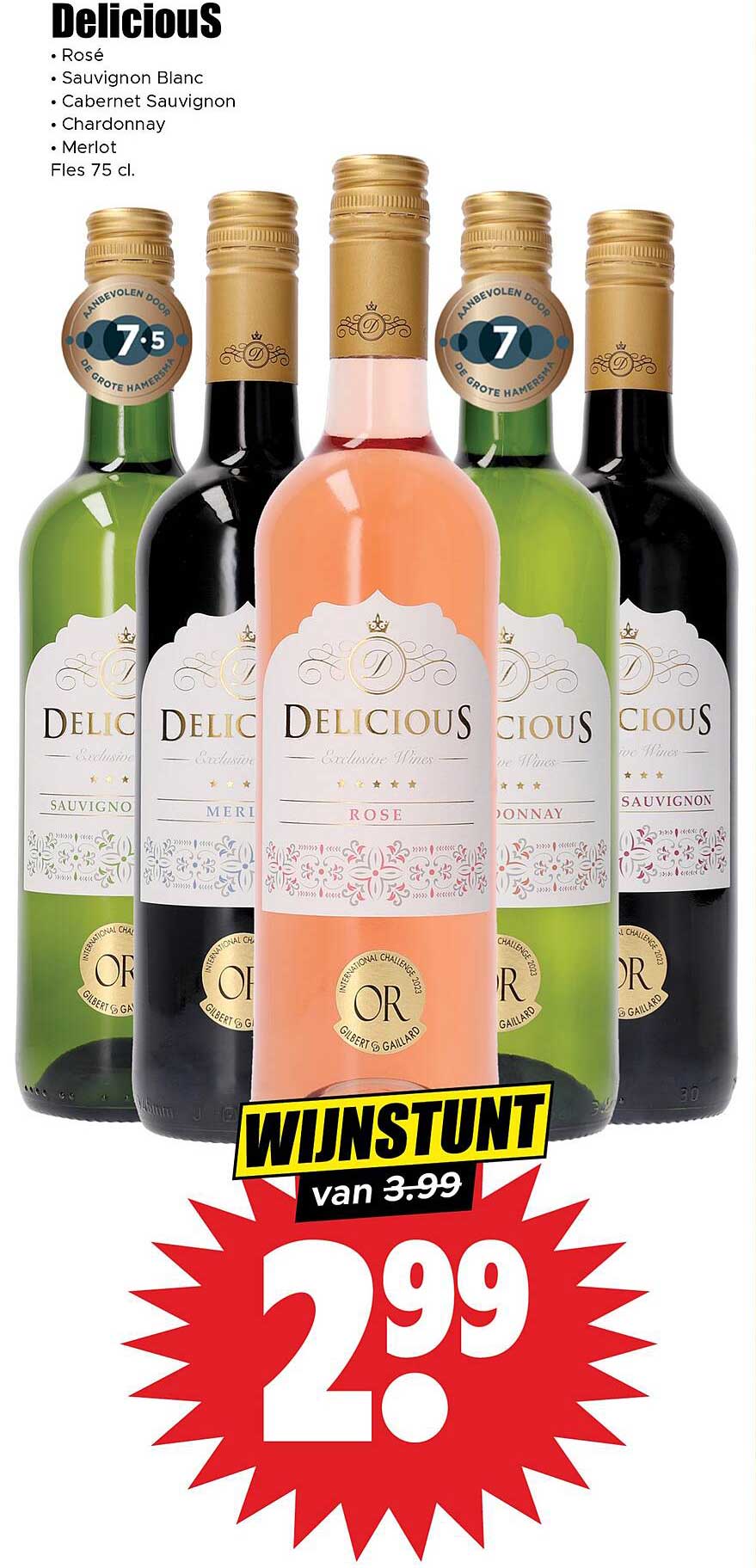 Delicious Wijnen - Wijnstunt