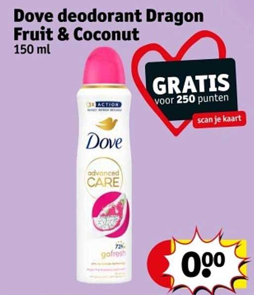 Dove deodorant Dragon Fruit & Coconut 150 ml