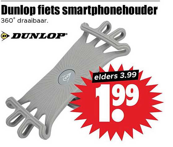 Dunlop fiets smartphonehouder