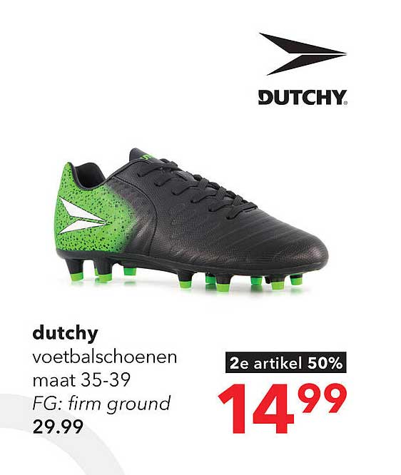 dutchy voetbalschoenen maat 35-39