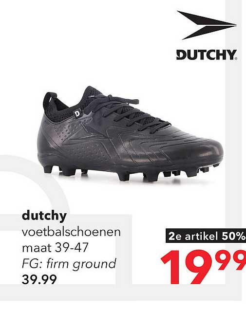 dutchy voetbalschoenen maat 39-47 FG: firm ground