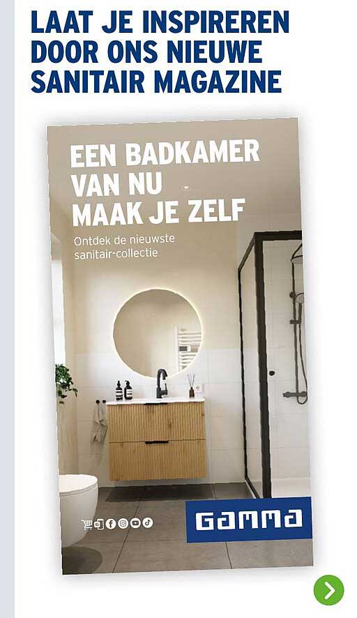 Een badkamer van nu maak je zelf