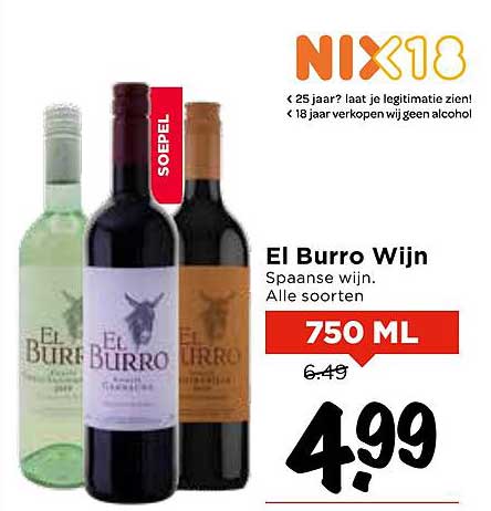 El Burro Wijn
