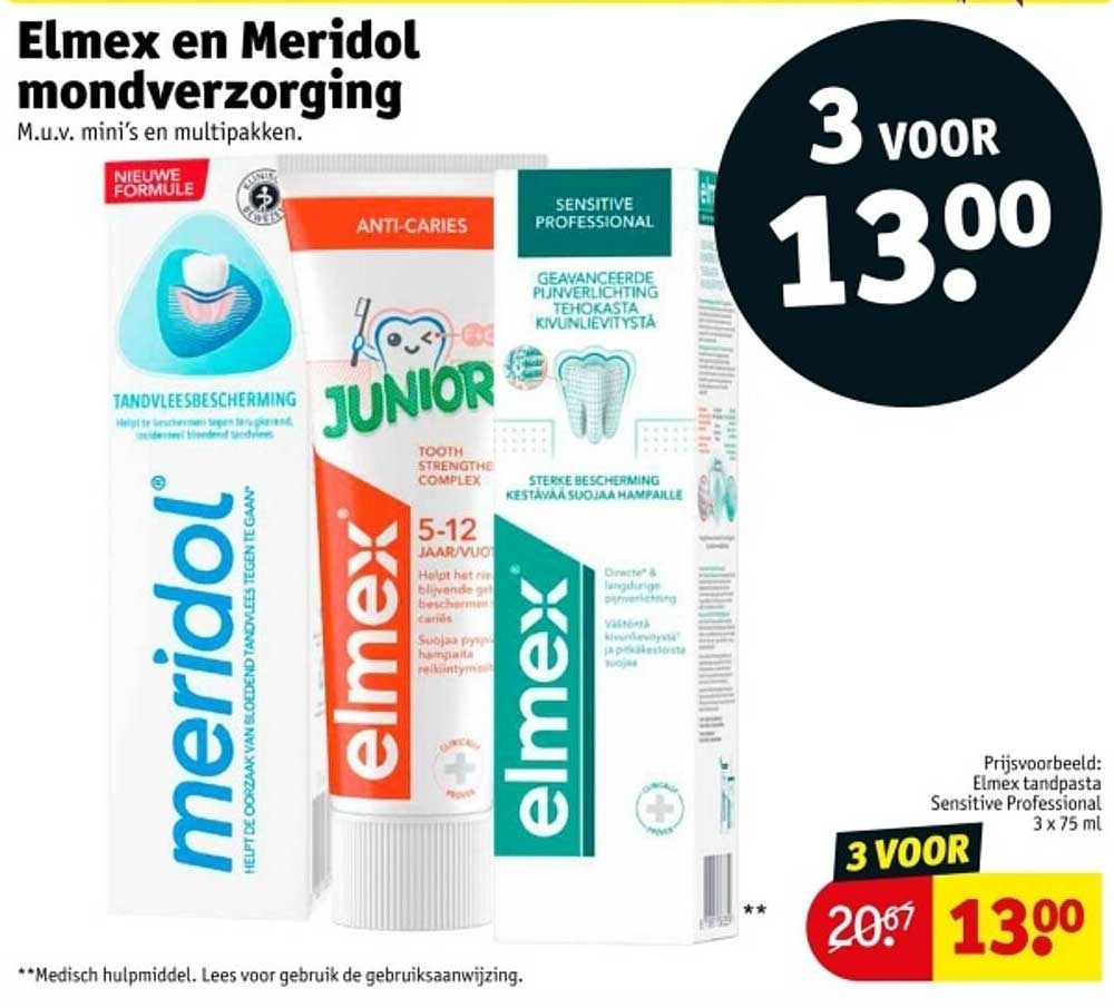 Elmex en Meridol mondverzorging