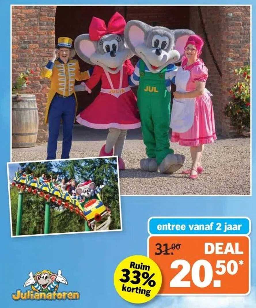 entree vanaf 2 jaar
