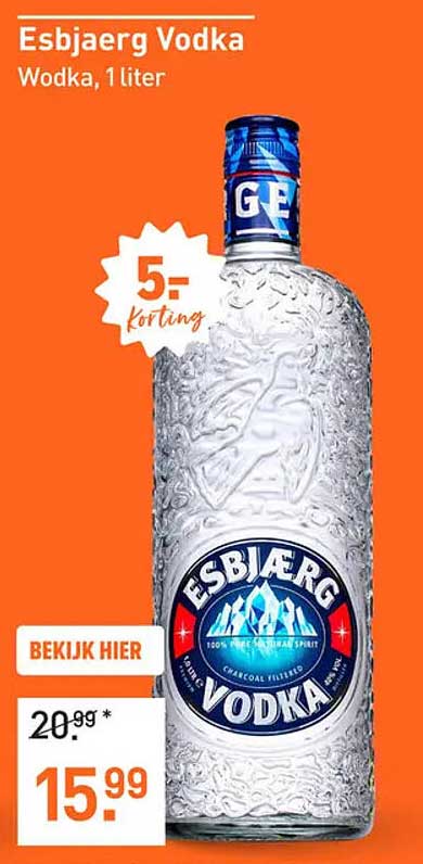 Esbjaerg Vodka, 1 liter