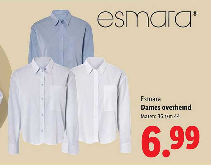 Esmara Dames overhemd