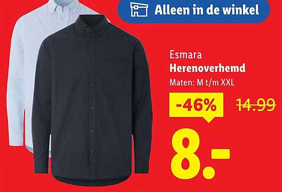 Esmara Herenoverhemd