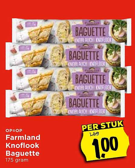 Farmland Knoflook Baguette
