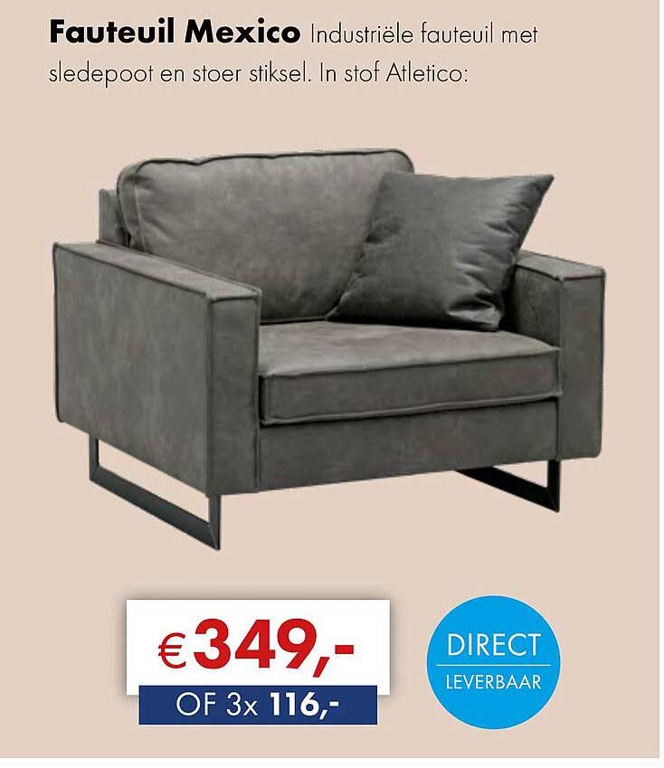 Fauteuil Mexico