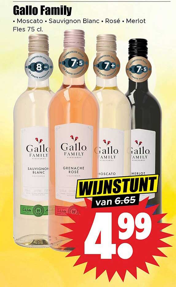 Gallo Family - Wijnstunt