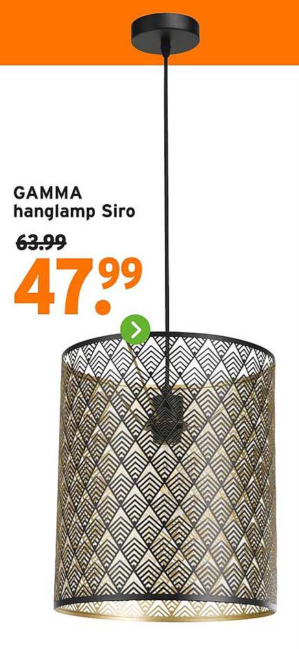 GAMMA hanglamp Siro