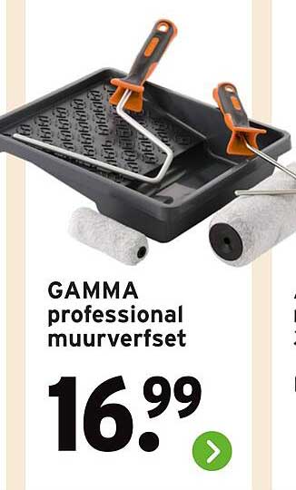 GAMMA professional muursverfset