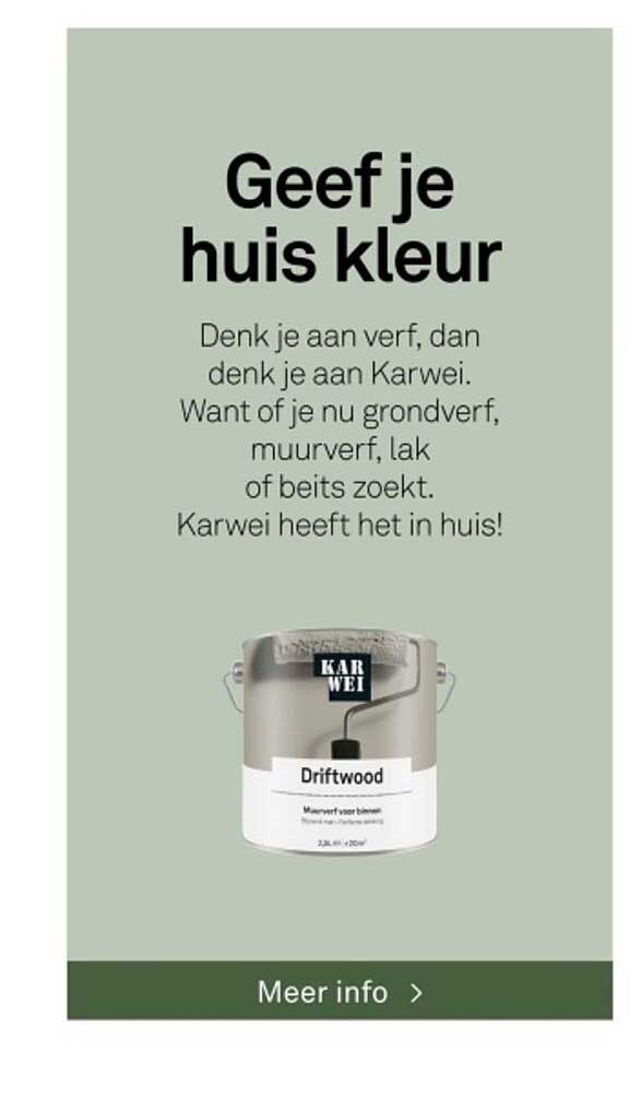 Geef je huis kleur