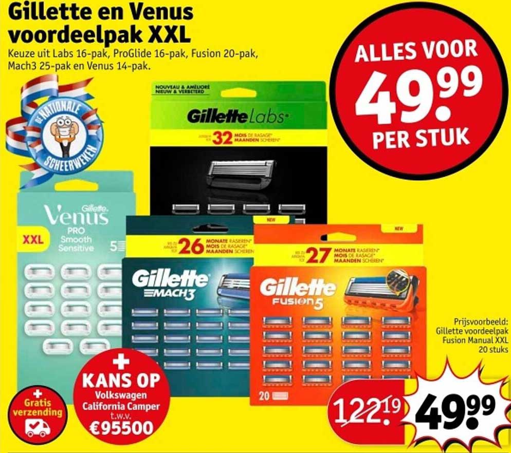 Gillette en Venus voordeelpak XXL