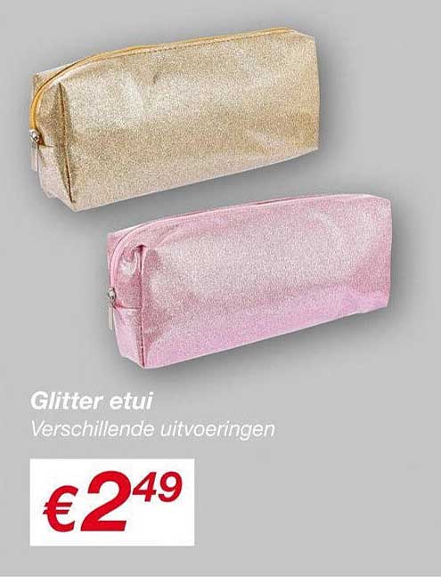 Glitter etui