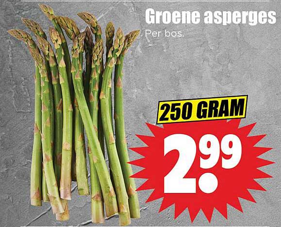 Groene asperges