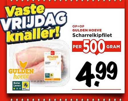 GULDEN HOEVE Scharrelkipfilet