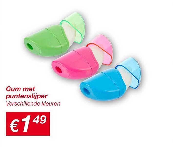 Gum met puntslijper