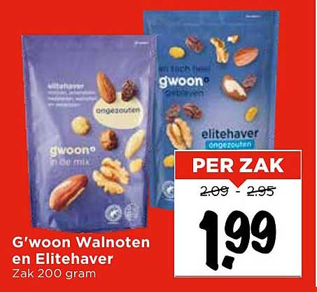 G'woon Walnoten en Elitehaver
