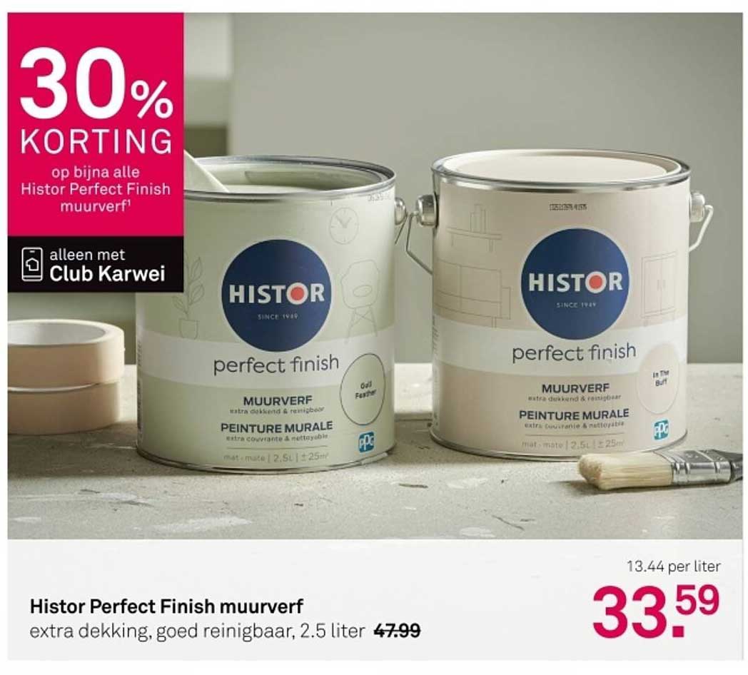 Histor Perfect Finish muurverf