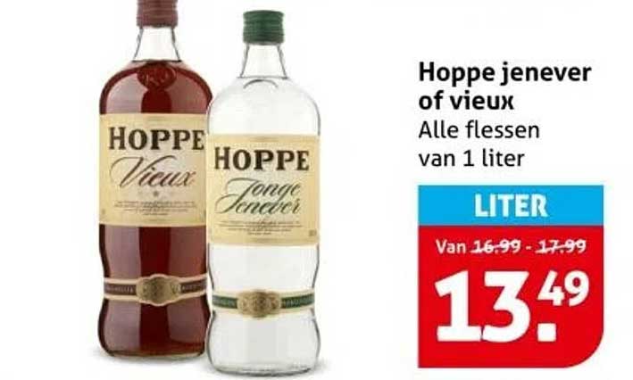 Hoppe jenever of vieux