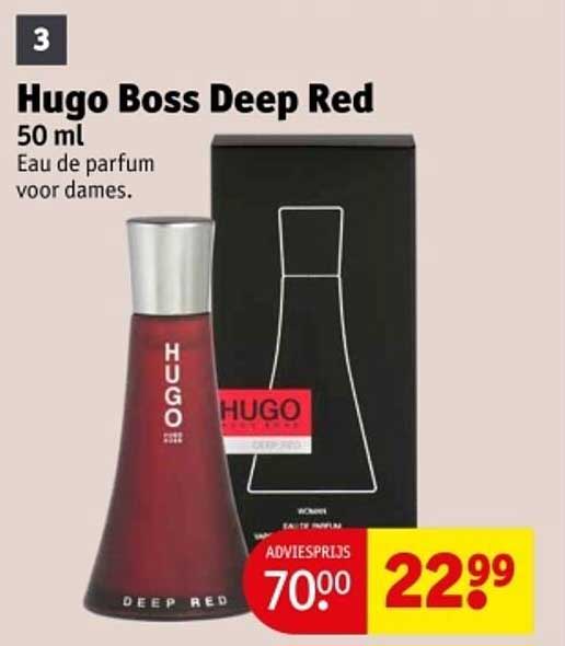 Hugo Boss Deep Red 50 ml Eau de parfum voor dames.