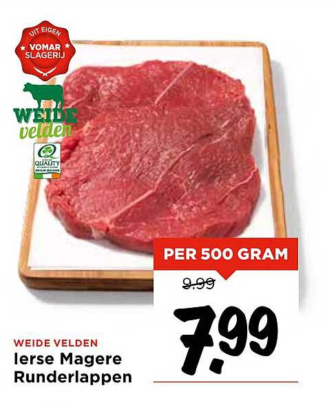 Ierse Magere Runderlappen