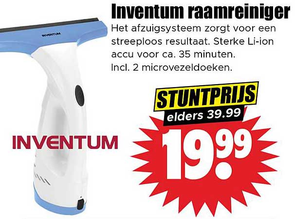 Inventum raamreiniger