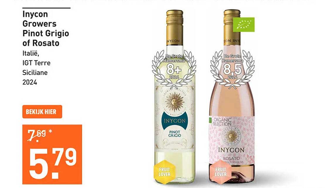 Inycon Growers Pinot Grigio of Rosato