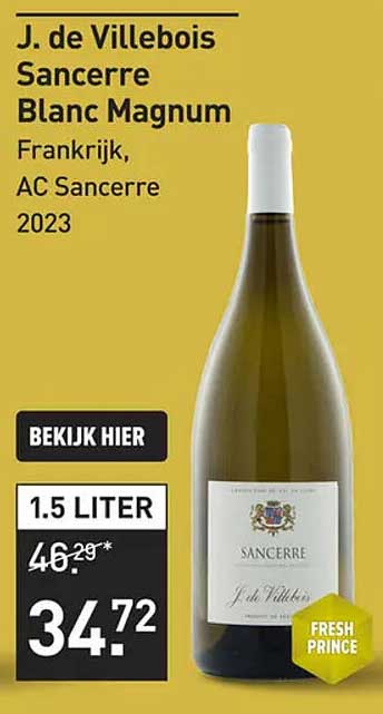 J. de Villebois Sancerre Blanc Magnum