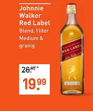 Johnnie Walker Red Label, 1 liter