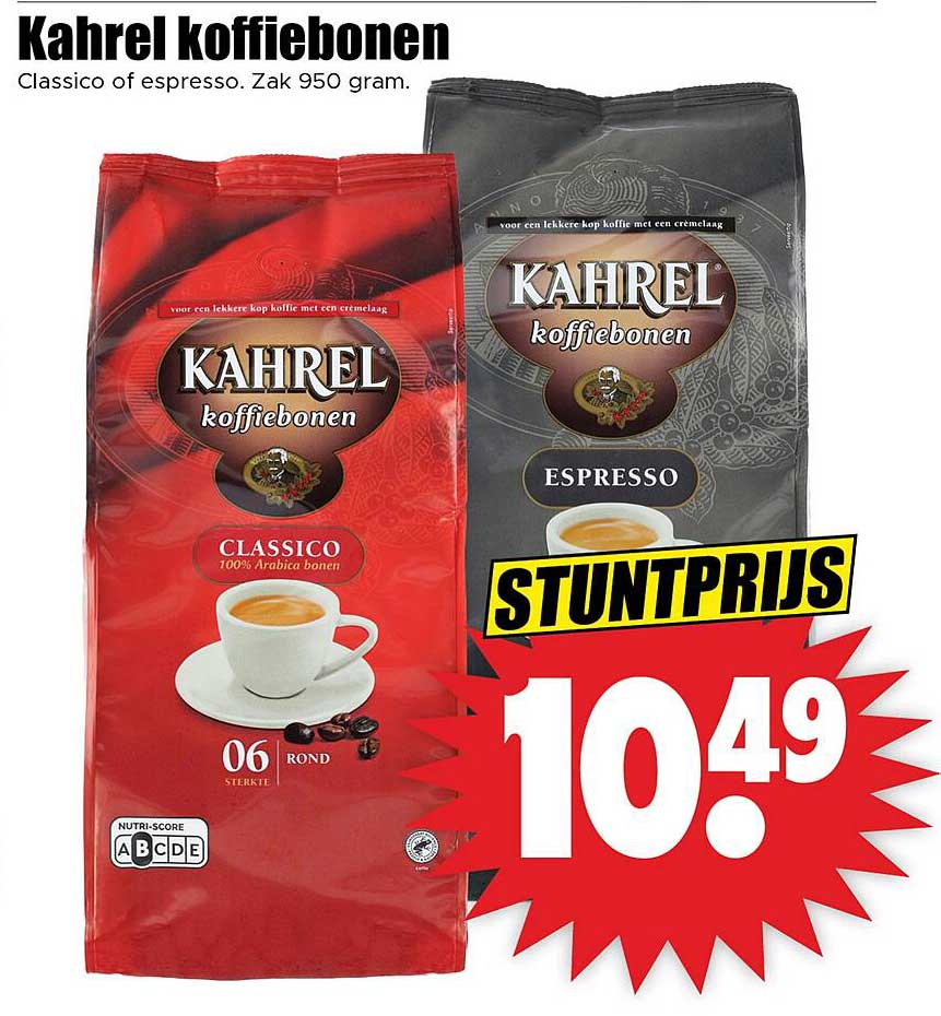 Kahrel koffiebonen