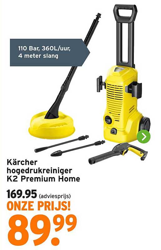 Kärcher hogedrukreiniger K2 Premium Home