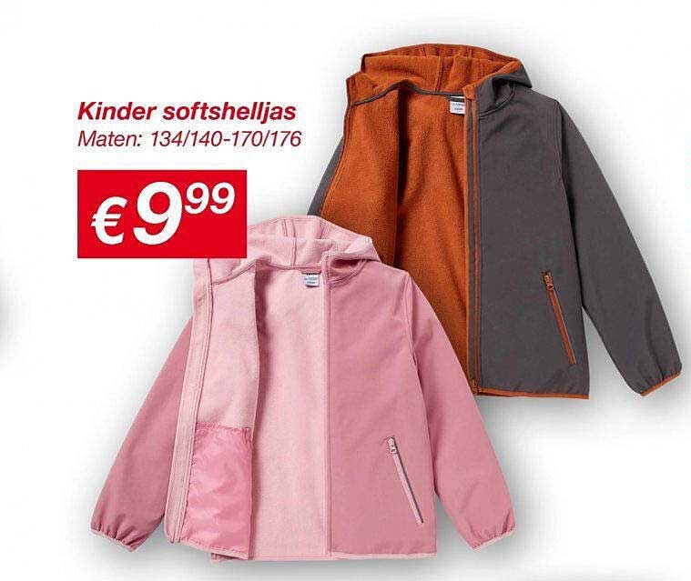 Kinder softshelljas