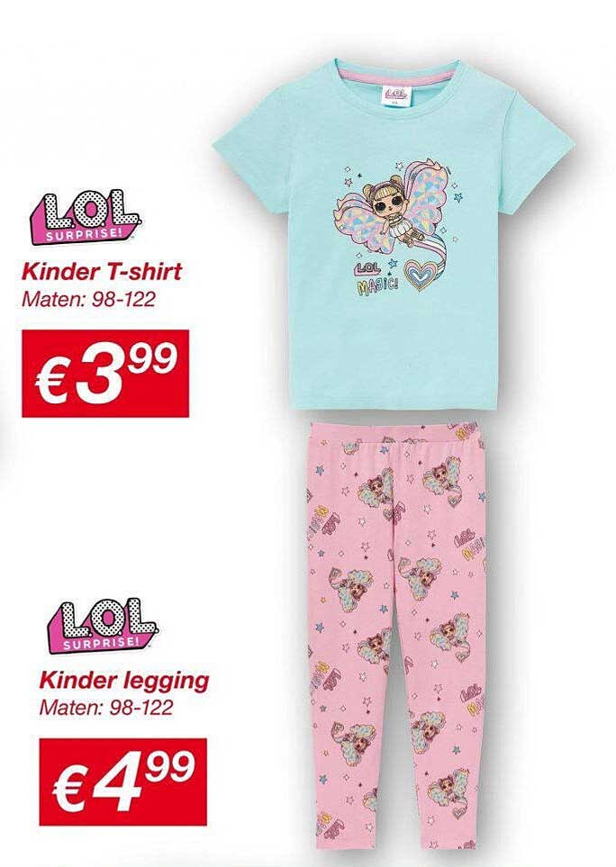 Kinder T-shirt en Kinder legging