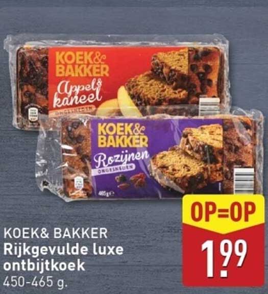 KOEK&BAKKER Rijkgevulde luxe ontbijtkoek