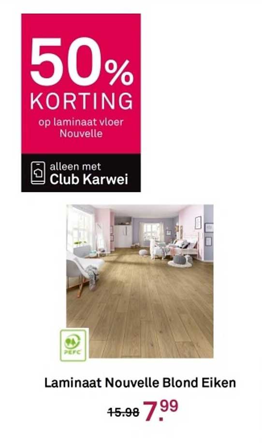 Laminaat Nouvelle Blond Eiken