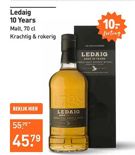 Ledaig 10 Years